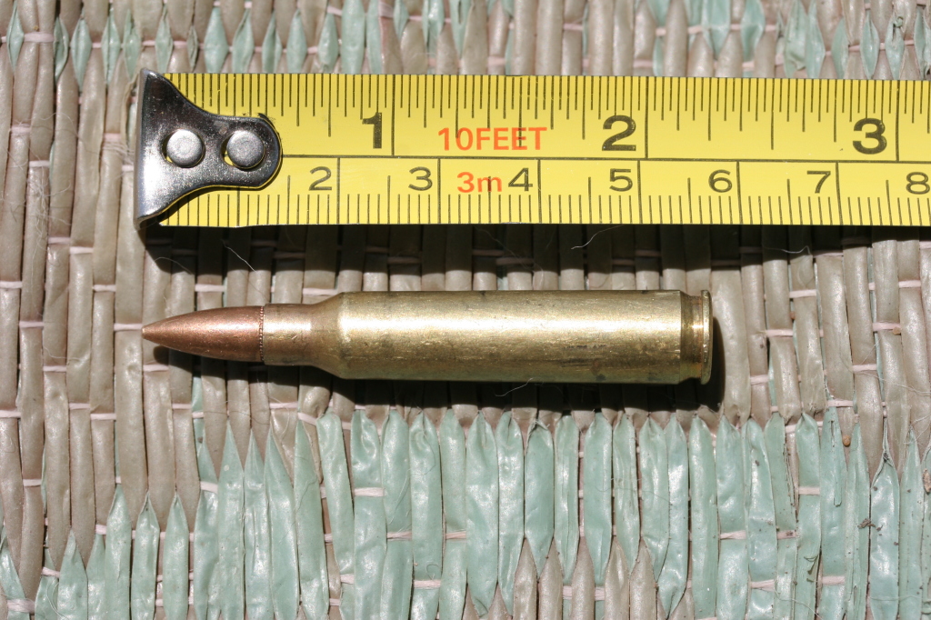 Bullet with tape measure