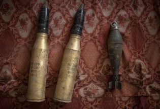 Captured ISIS munitions, West Mosul